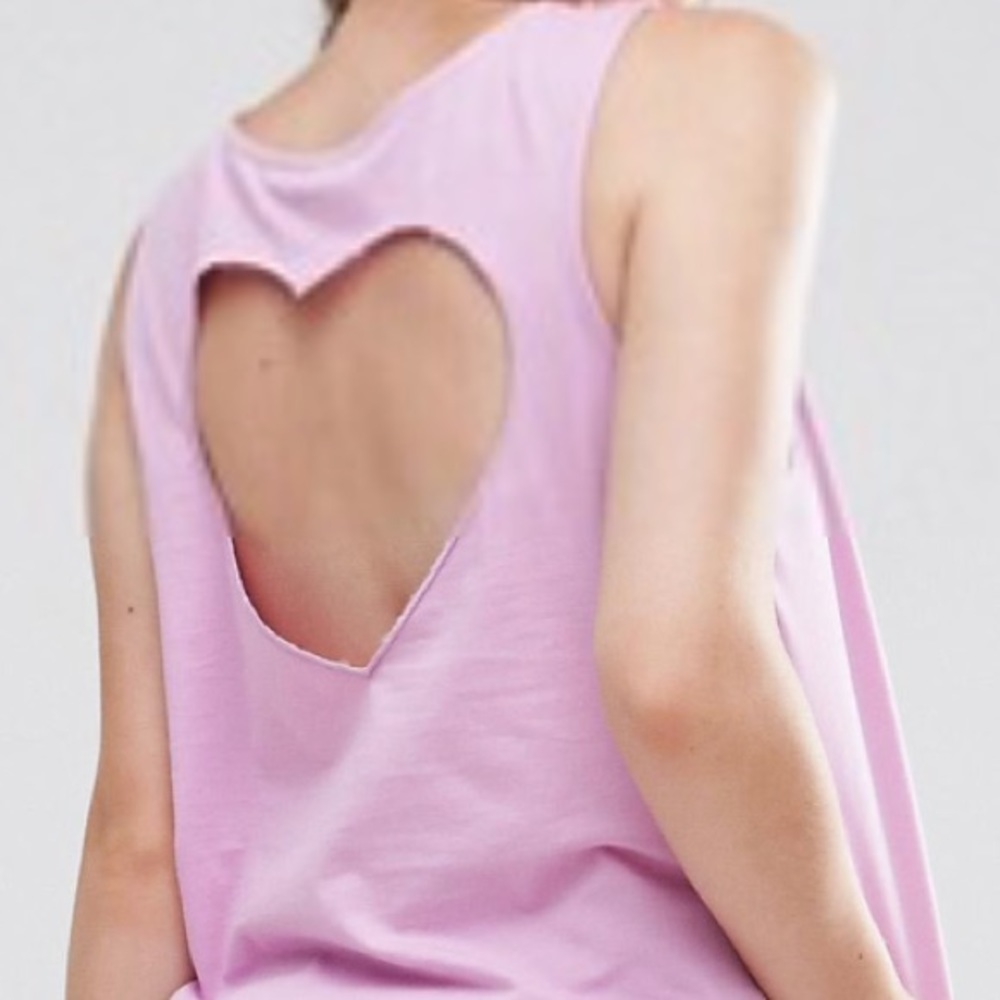 ASOS Mermaid In The Making Tank With Heart Back - Picture 2 of 8